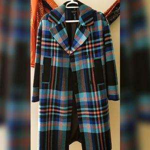 Topshop Melton overcoat